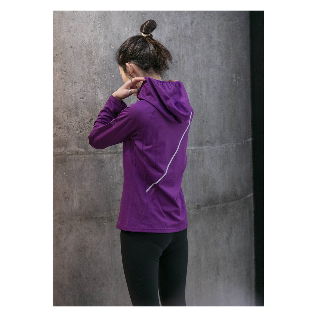 LD PLUME HOODED SWEAT