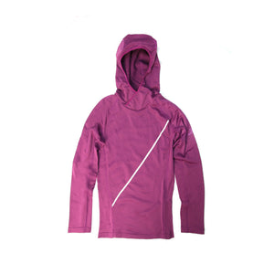 LD PLUME HOODED SWEAT