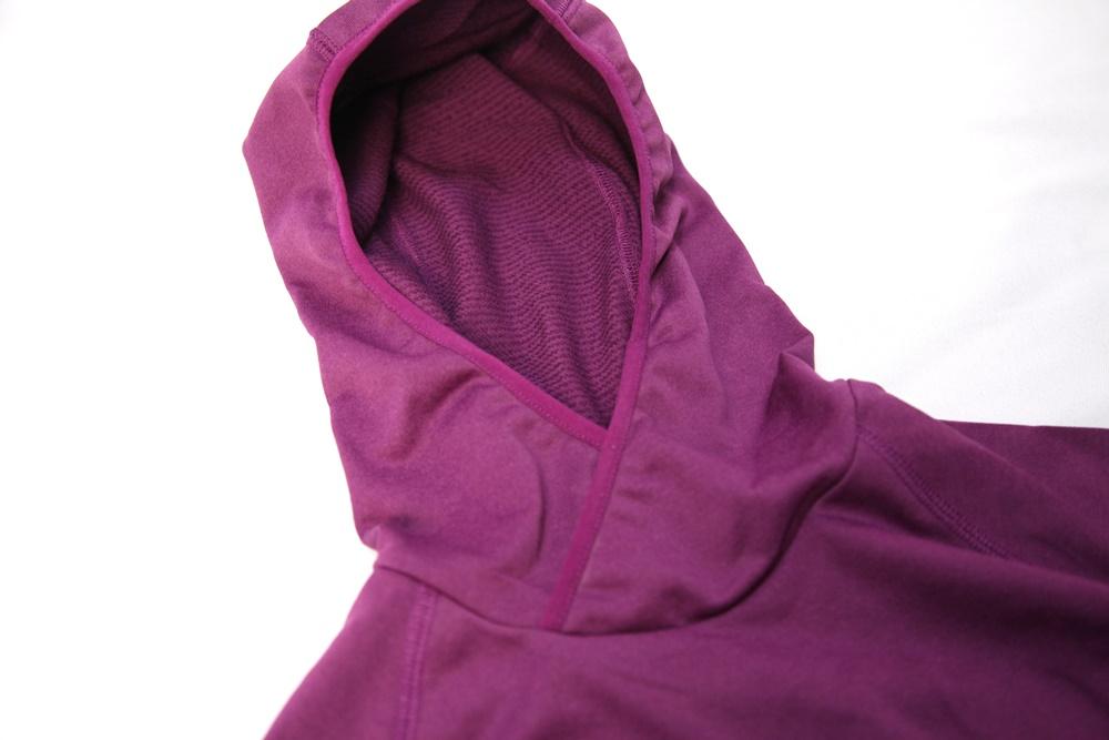 LD PLUME HOODED SWEAT